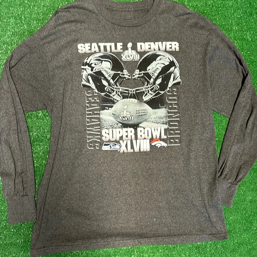 Super Bowl 48 Long Sleeve - Picture 1 of 5